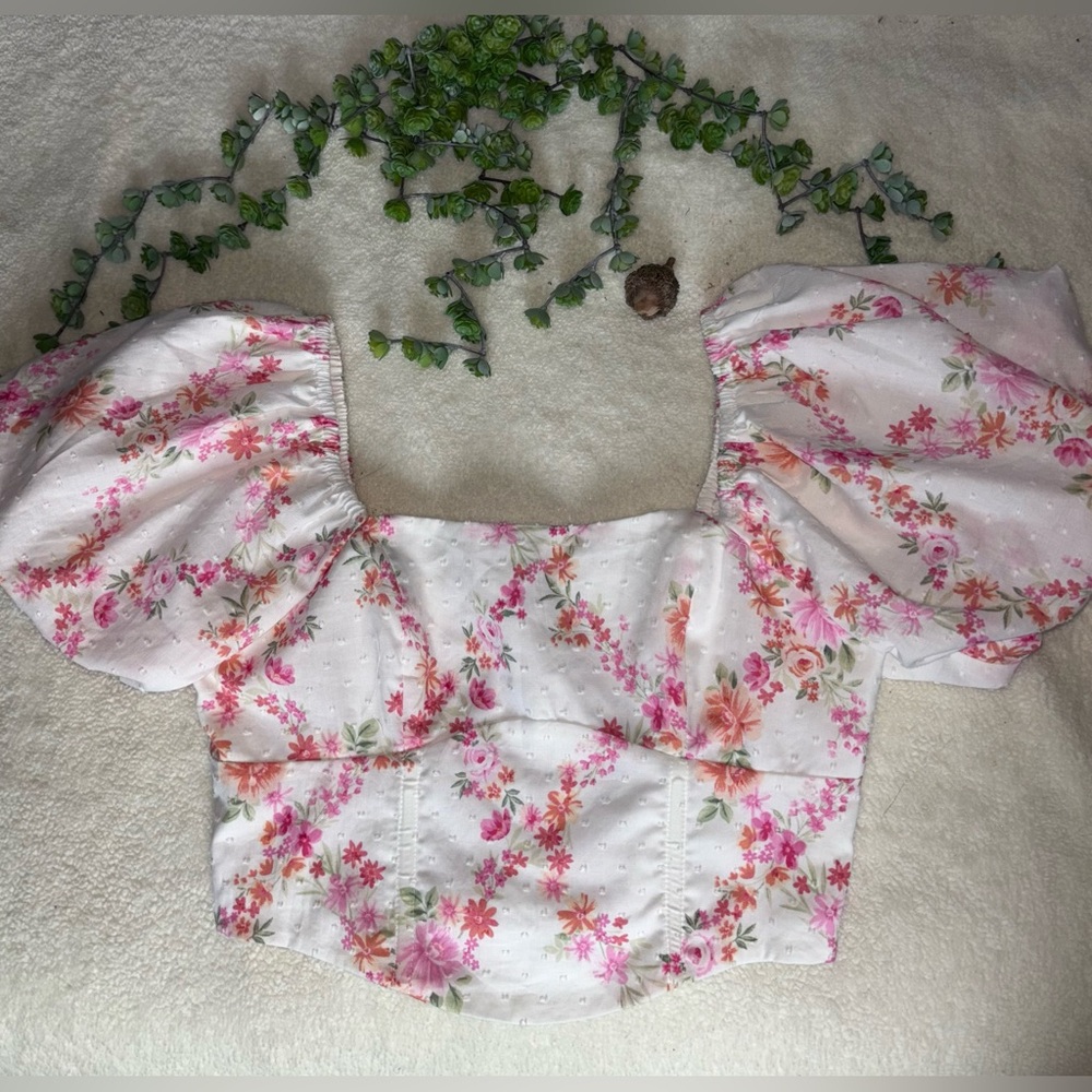 Altar'd State - Waverly Floral Corset Top